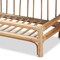 Baxton Studio Liora Modern Bohemian Natural Brown Finished Rattan 2-Tier Display Shelf 205-12684 - alternate 7